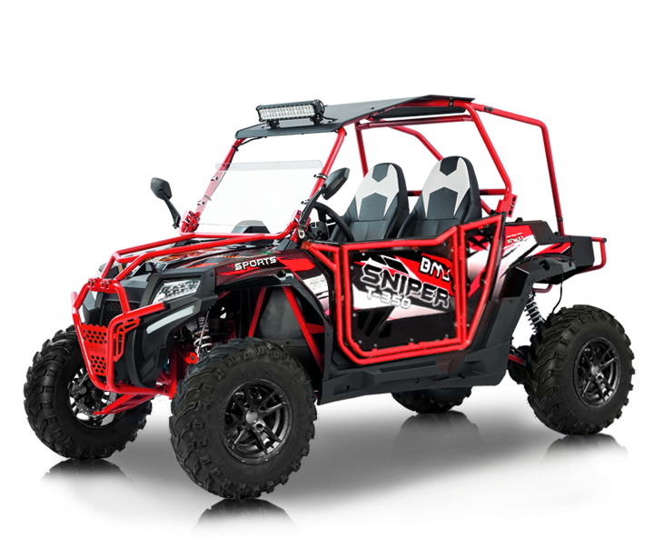 Buggy Rentals in Paphos, Cyprus | BMS Sniper Red